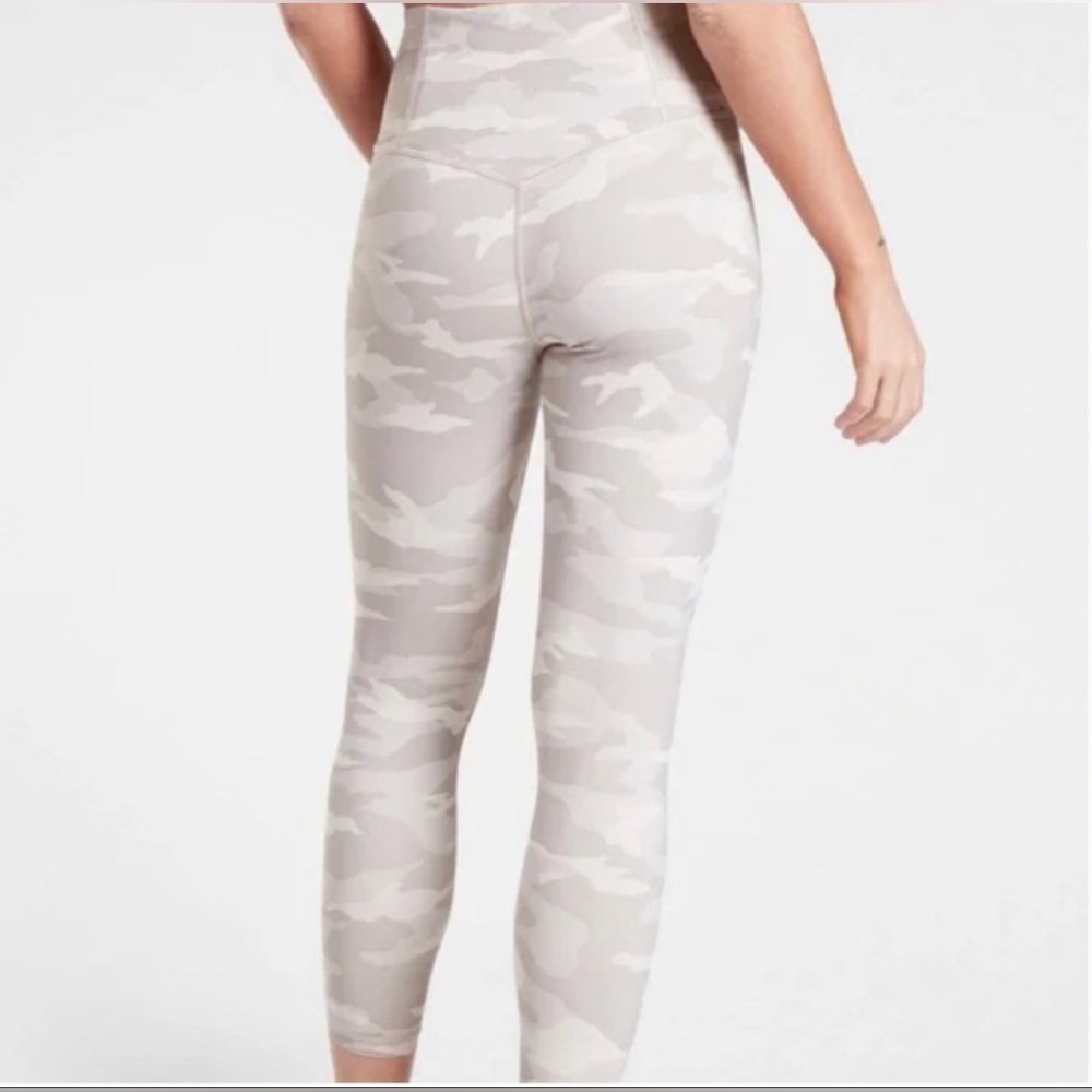 Athleta white camo leggings